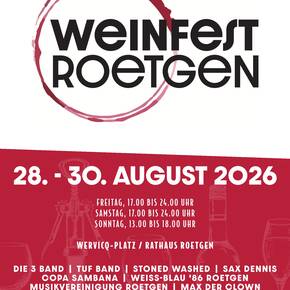 TUF beim Weinfest in Roetgen (28.08.2026)